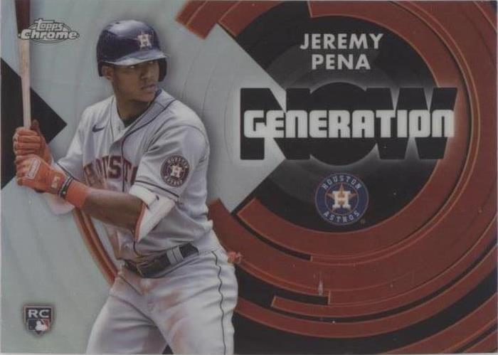 2022 Topps Chrome Update Series - Jeremy Pena #GNC-10