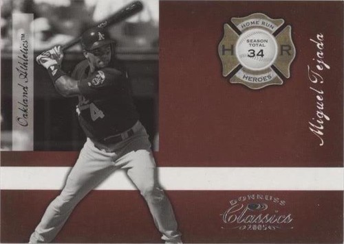 2005 Donruss Classics - Miguel Tejada #HR-42