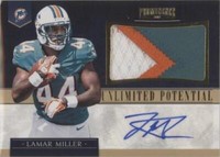 2012 Panini Prominence Lamar Miller #1