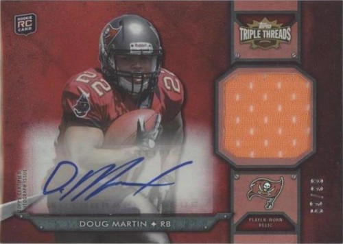 2012 Topps Triple Threads Doug Martin #TTRAR-65