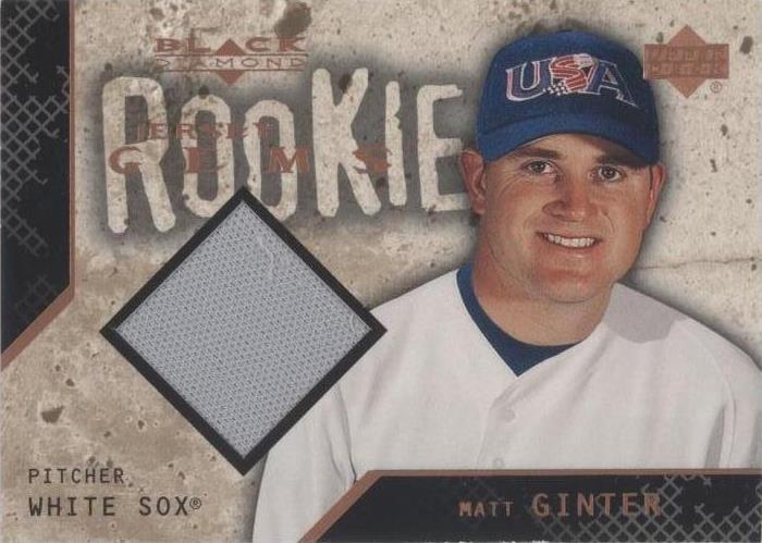 2000 Upper Deck Black Diamond Rookie Edition - Matt Ginter #134