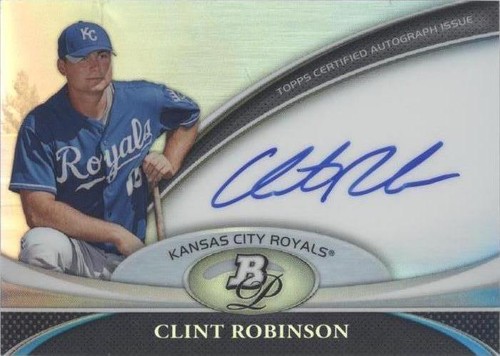 2011 Bowman Platinum - Clint Robinson #BPA-CR