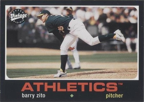 2002 Upper Deck Vintage - Barry Zito #16