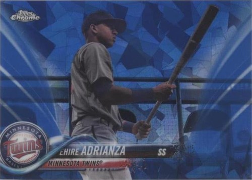 2018 Topps Chrome Sapphire Edition - Ehire Adrianza #681