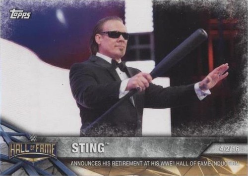 2017 Topps WWE Road to Wrestlemania - Sting #51