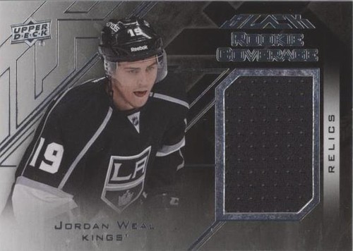 2015-16 UD Black - Jordan Weal #RCOV-JW