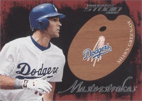 2002 Donruss Studio - Shawn Green #MS-17