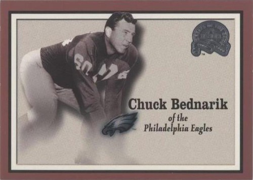 2000 Fleer Greats of the Game Chuck Bednarik #26