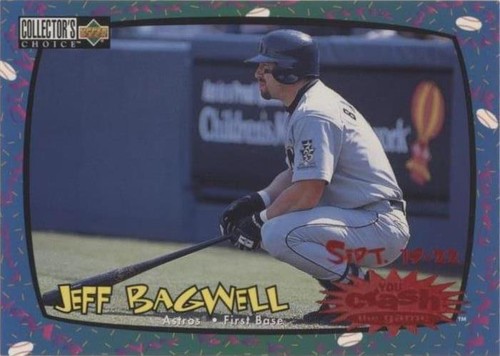 1997 Upper Deck Collector's Choice - Jeff Bagwell #CG18