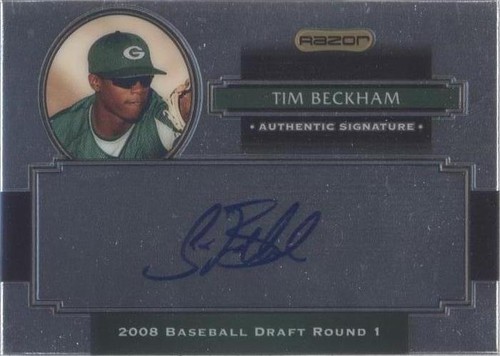 2008 Razor Signature Series Metal - Tim Beckham #AU-TB