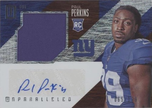 2016 Panini Unparalleled Paul Perkins #232