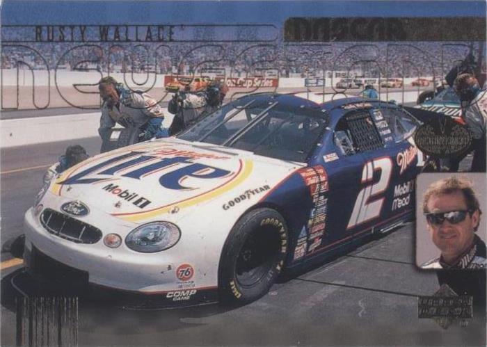 2000 Upper Deck Victory Circle - Rusty Wallace #71