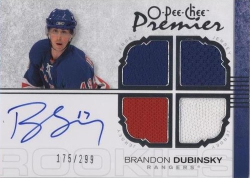 2007-08 O-Pee-Chee Premier - Brandon Dubinsky #105