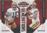 2010 Panini Threads Aaron Rodgers Bart Starr #10