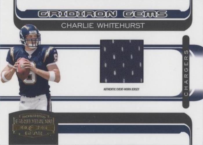 2006 Donruss Gridiron Gear Charlie Whitehurst #204