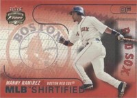 2003 Fleer Focus Jersey Edition - Manny Ramirez #1 MLB