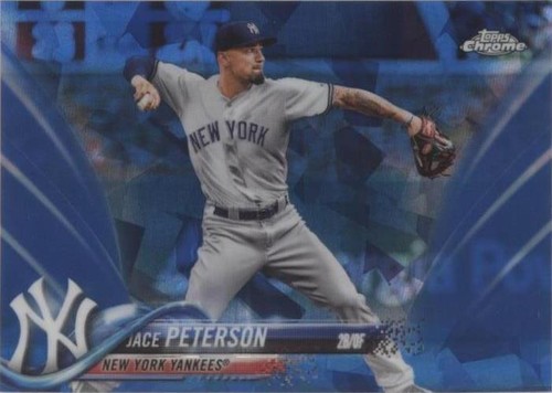 2018 Topps Chrome Sapphire Edition - Jace Peterson #415