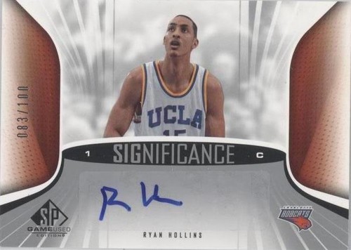2006-07 SP Game Used Edition - Ryan Hollins #SA-RH