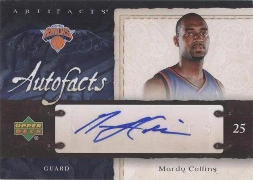 2007-08 Upper Deck Artifacts - Mardy Collins #AF-MC
