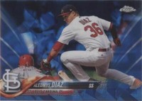 2018 Topps Chrome Sapphire Edition - Aledmys Diaz #67