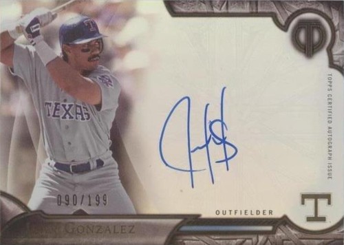 2016 Topps Tribute - Juan González #TA-JG