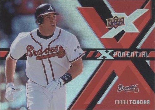 2008 Upper Deck X - Mark Teixeira #X-MT