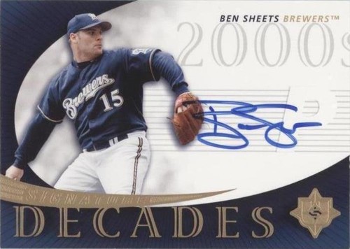 2005 Ultimate Signature Edition - Ben Sheets #SD-BS