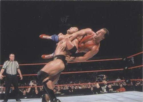 2000 Comic Images WWF Rock Solid - The Rock #49