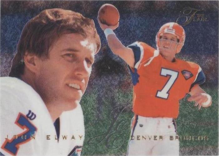 1995 Flair John Elway #61