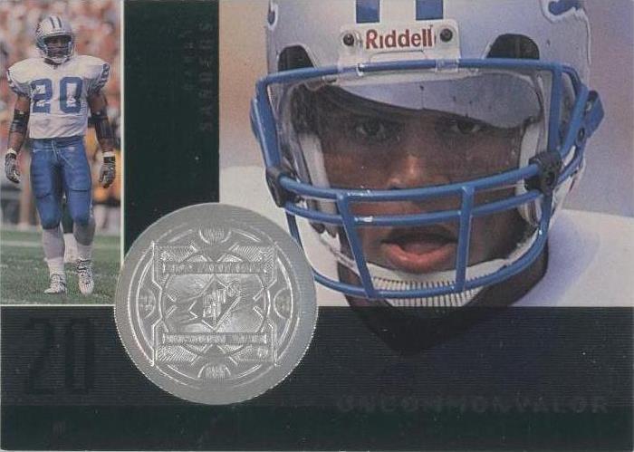 1998 Upper Deck SPx Finite Barry Sanders #363