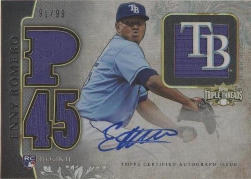 2014 Topps Triple Threads - Enny Romero #110