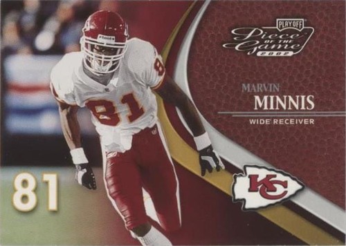 2002 Playoff Piece of the Game Marvin Minnis #51