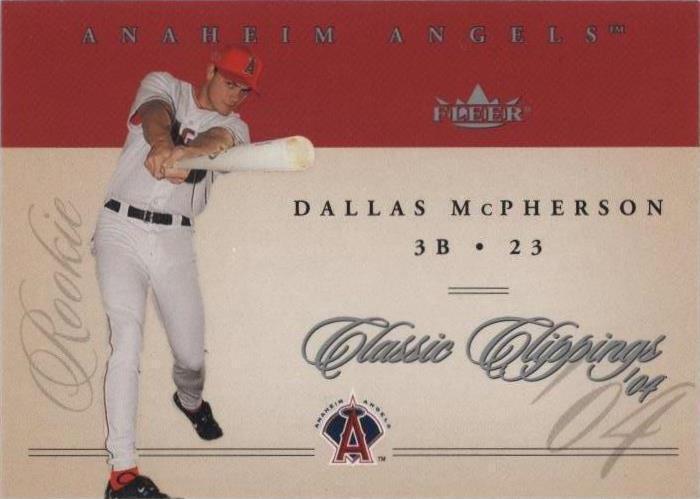 2004 Fleer Classic Clippings - Dallas McPherson #79