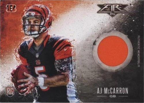 2014 Topps Fire A.J. McCarron #FR-AM