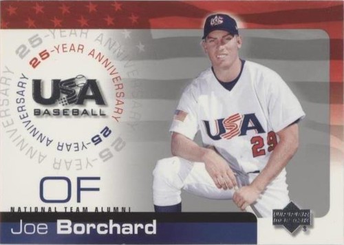 2004 Upper Deck USA Baseball 25-Year Anniversary - Joe Borchard #USA-21