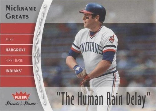 2006 Fleer Greats of the Game - Mike Hargrove #NG-MH
