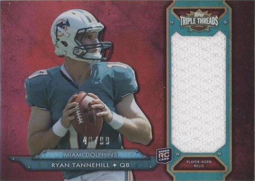 2012 Topps Triple Threads Ryan Tannehill #TTRJR-48