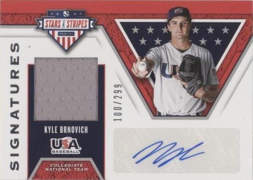 2019 Panini USA Baseball Stars & Stripes - Kyle Brnovich #S-KB