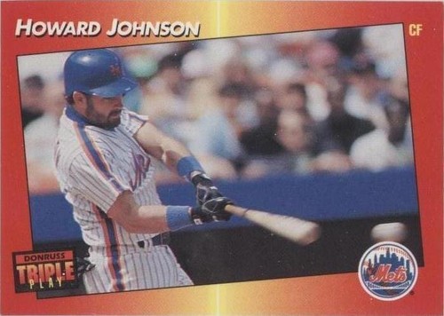 1992 Donruss Triple Play - Howard Johnson #236