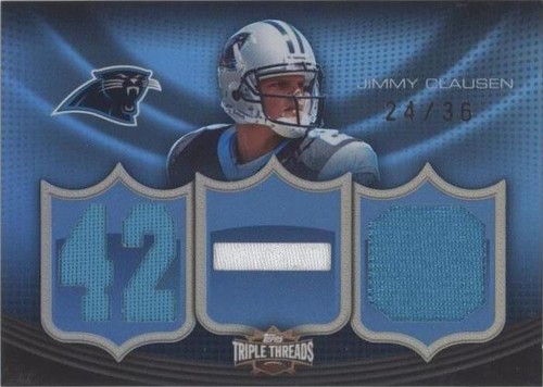 2010 Topps Triple Threads Jimmy Clausen #TTR-9