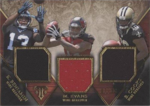 2014 Topps Triple Threads Brandin Cooks Kelvin Benjamin Mike Evans #TTRT-49