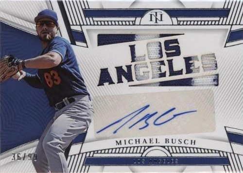2023 Panini National Treasures - Michael Busch #DMS-MB