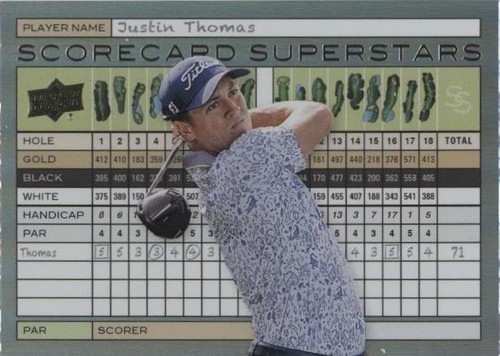 2024 Upper Deck - Justin Thomas #SS-4