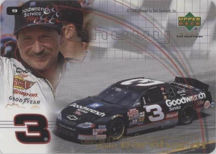 2000 Upper Deck Racing Challenge Trading Card Game - Dale Earnhardt #9