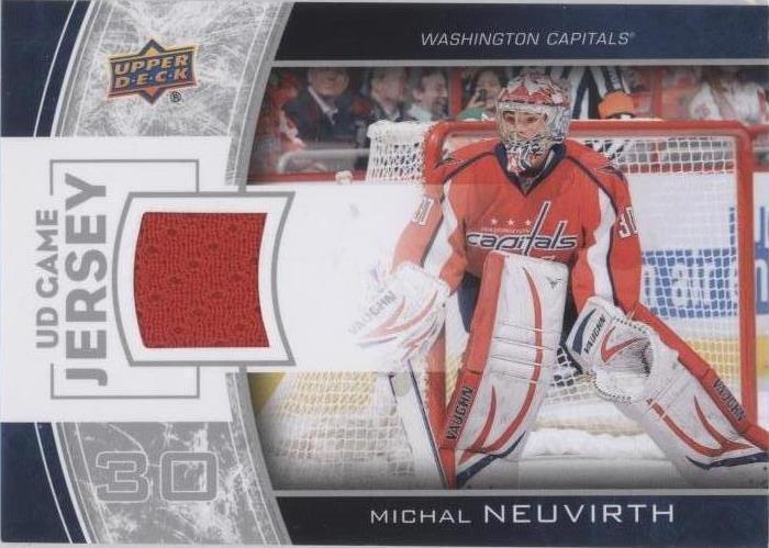 2013-14 Upper Deck - Michal Neuvirth #GJ-MN