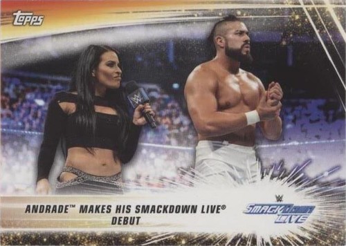 2019 Topps WWE Summerslam - Andrade "Cien" Almas Zelina Vega #68
