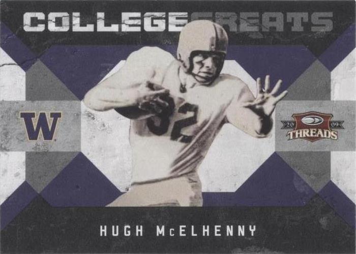 2009 Donruss Threads Hugh McElhenny #9