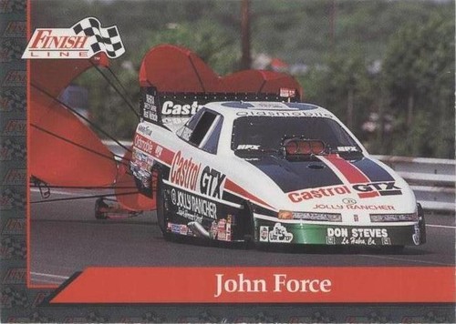 1993 Finish Line - JOHN FORCE - Hand Signed Autograph #54