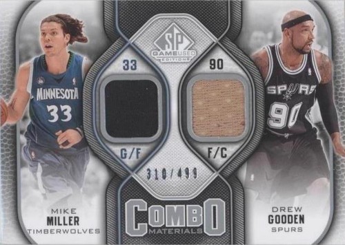 2009-10 SP Game Used - Mike Miller/Drew Gooden #CM-MD