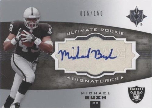 2007 Ultimate Collection Michael Bush #125